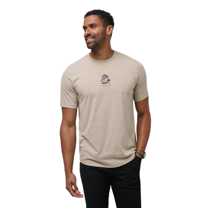 TRAVISMATHEW FADING SUNLIGHT OXFORD TAN T-SHIRT