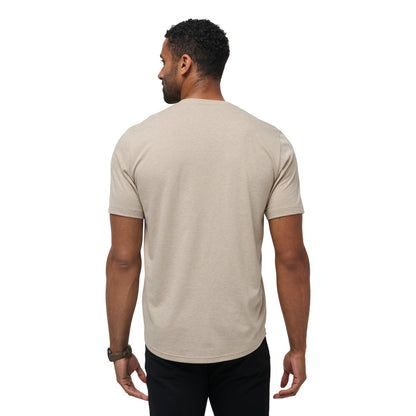 TRAVISMATHEW FADING SUNLIGHT OXFORD TAN T-SHIRT