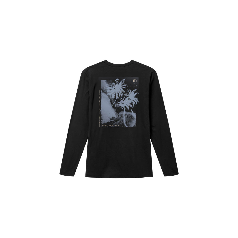 TRAVISMATHEW LAGUNA SHADE BLACK T-SHIRT