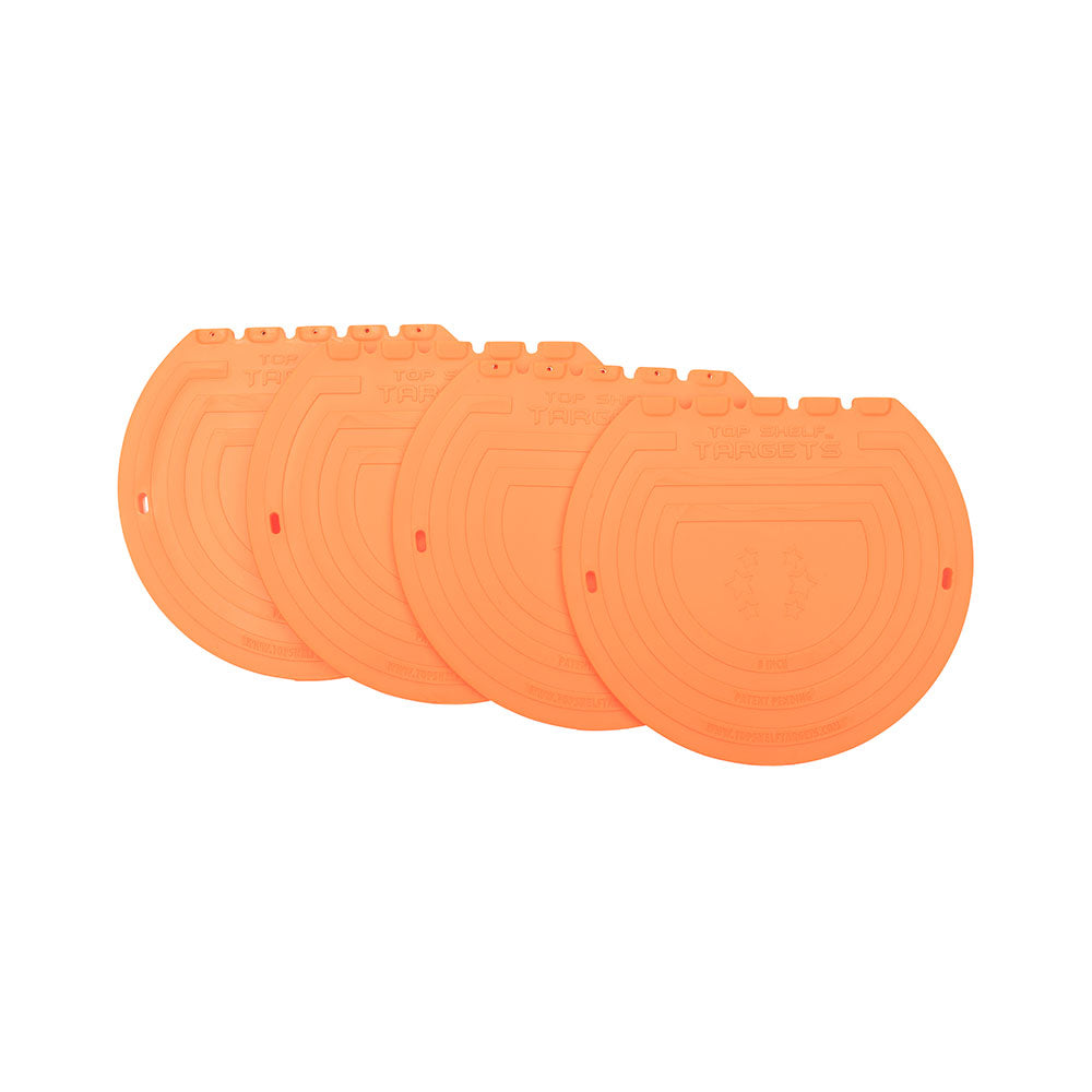TOP SHELF SNIPER 8 INCH TARGETS - 4 PACK