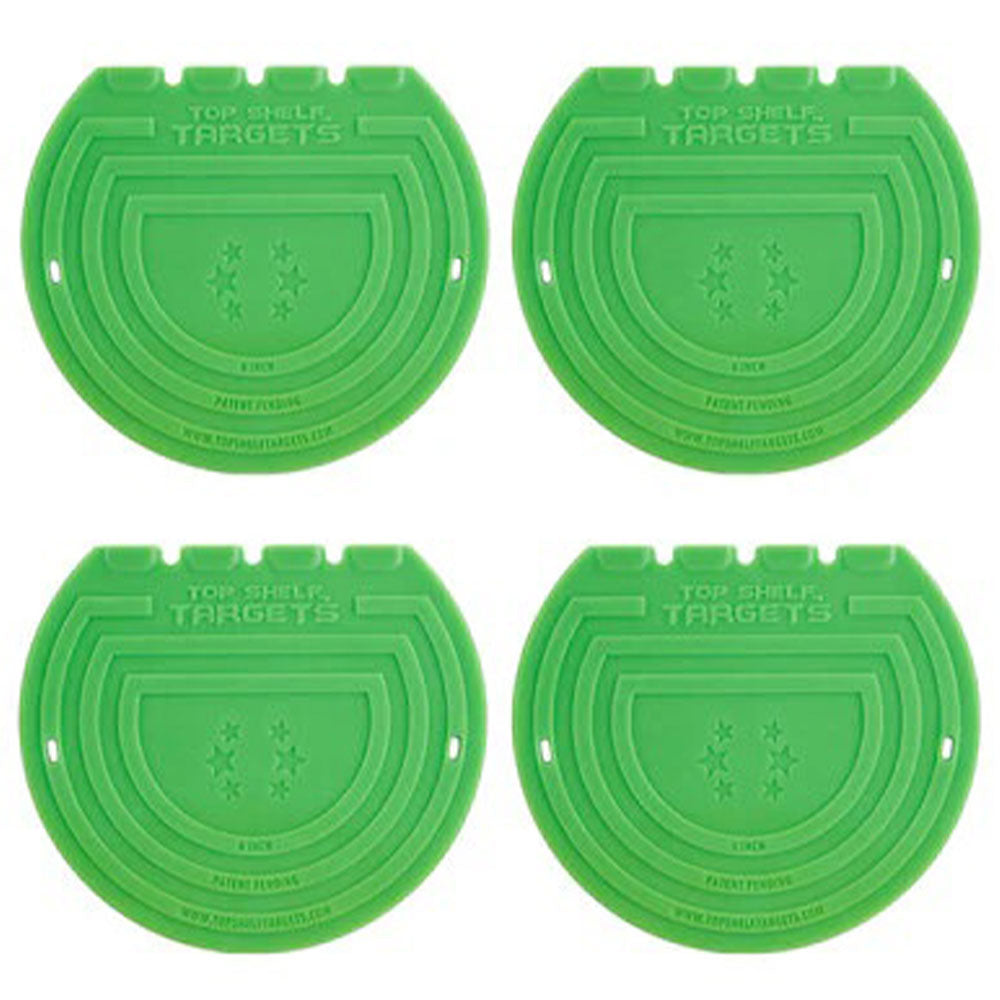 TOP SHELF SUPER SNIPER 6 INCH TARGETS - 4 PACK