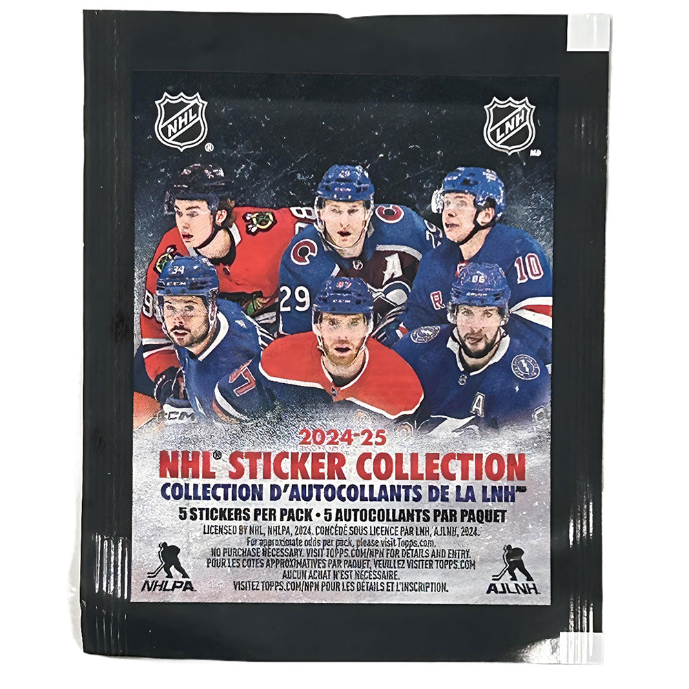 TOPPS 2024-2025 NHL STICKER PACKS
