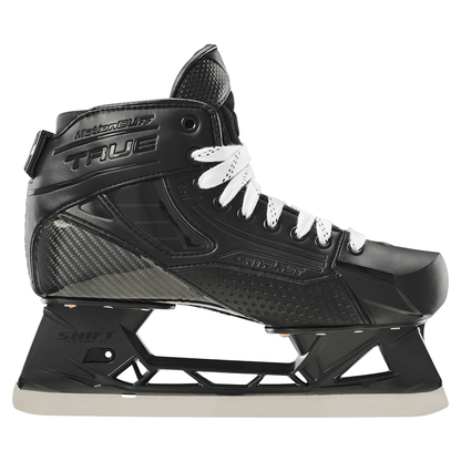 TRUE CATALYST 7X4 BLACKOUT INTERMEDIATE GOALIE SKATES