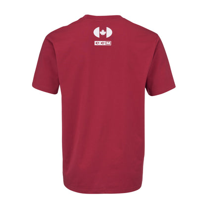 CCM Country Collection Adult Burgundy T Shirt