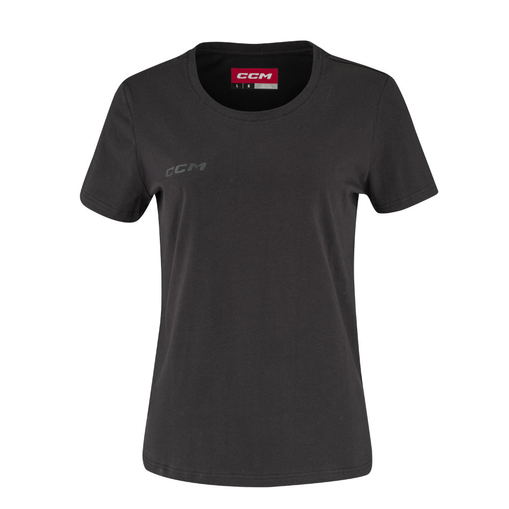 CCM CORE WOMEN'S BLACK T SHIRT