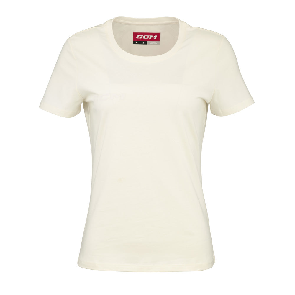 CCM WOMENS CORE UNBLEACHED T SHIRT