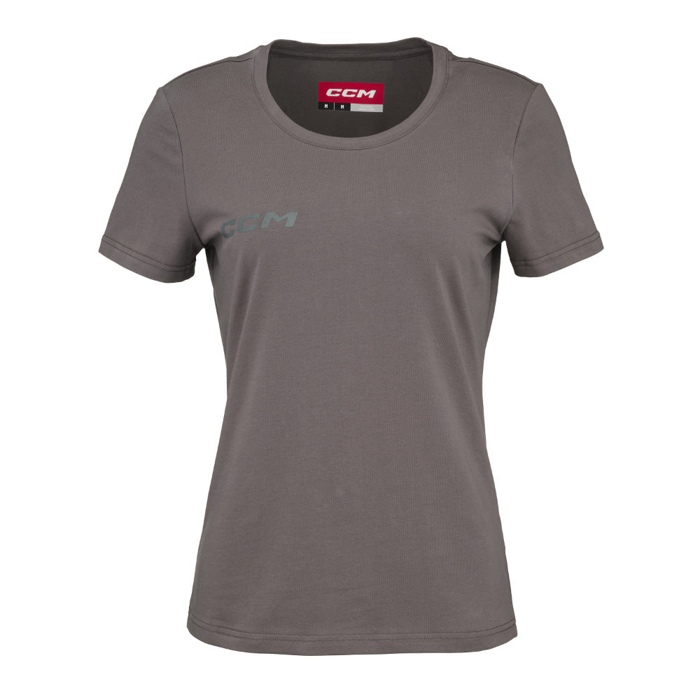CCM Women's Core Short Sleeve T Shirt - Grey