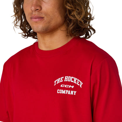 CCM Athleisure Men's Red T Shirt
