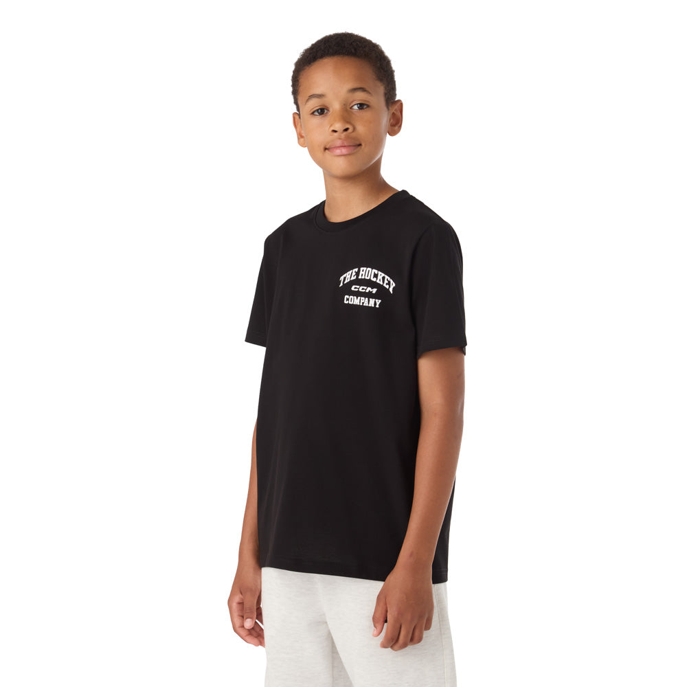 CCM Athleisure Youth Black T Shirt