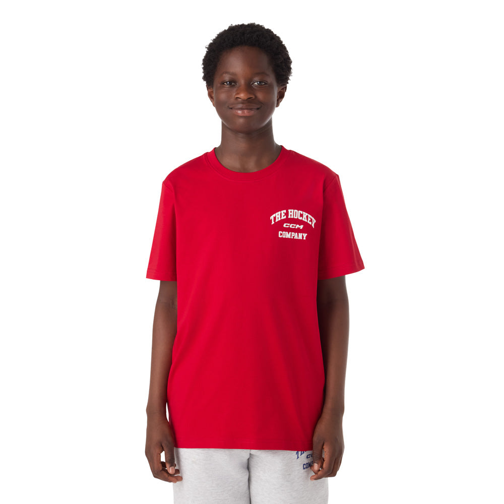 CCM Athleisure Youth Red T Shirt