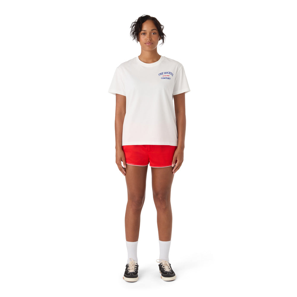 CCM Athleisure Women's White T Shirt