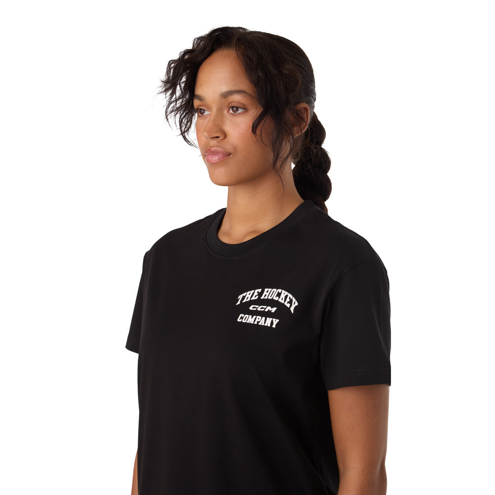 CCM Athleisure Women's Black T Shirt
