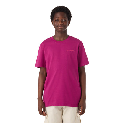 CCM Casual Youth Boysenberry T Shirt
