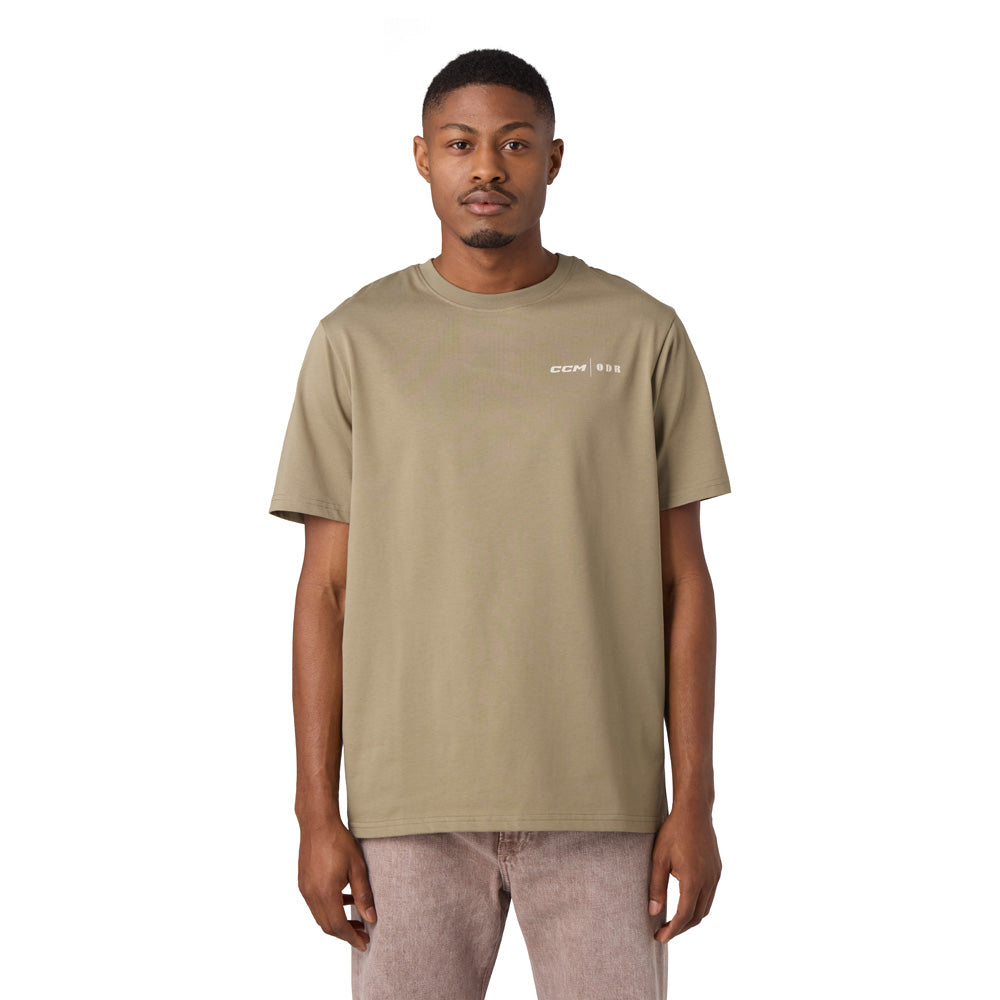 CCM Winter Collection Mountain Outline Adult T Shirt