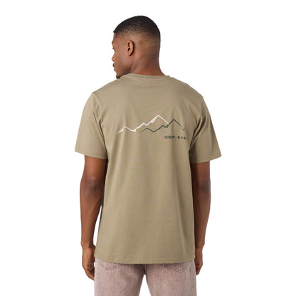 CCM Winter Collection Mountain Outline Adult T Shirt