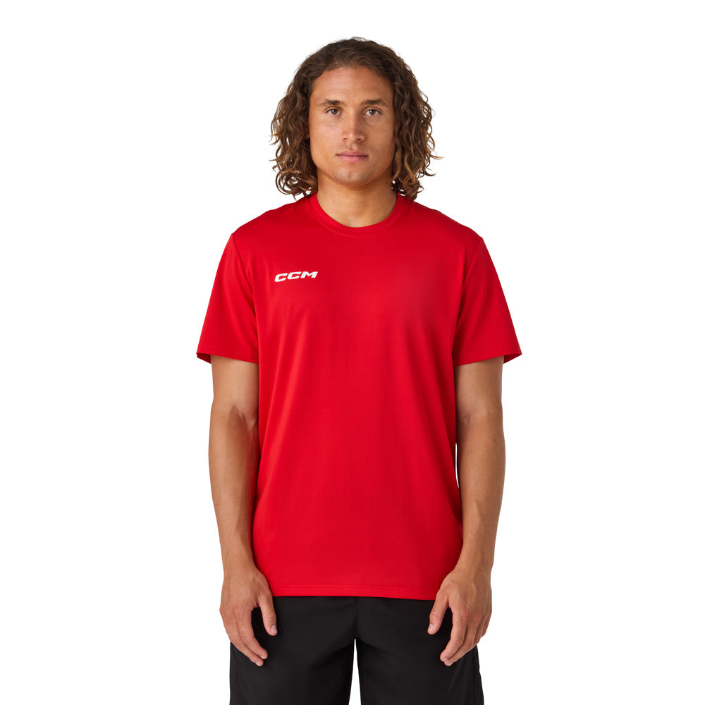CCM Premium Men's Red Lightweight Training T Shirt