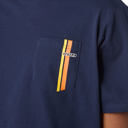 CCM Stripe Collection Men's T Shirt