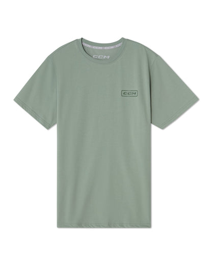 CCM We Are Hockey Adult Green T Shirt