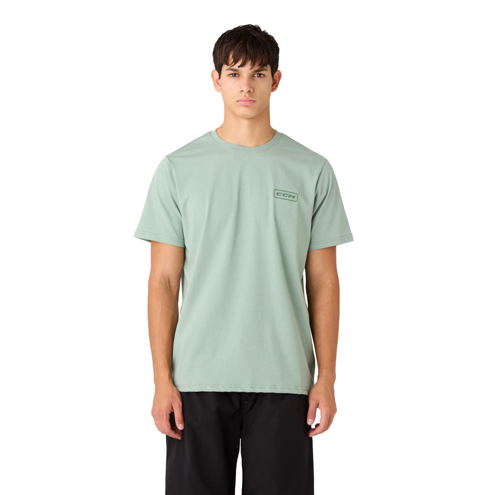 CCM We Are Hockey Adult Green T Shirt