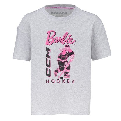 CCM Barbie Collection Youth Grey T Shirt