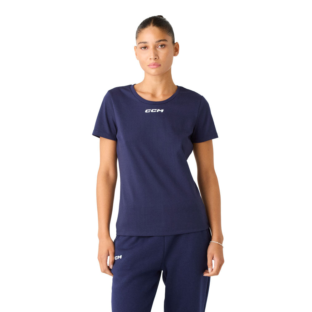CCM Team Essentials Women's Navy T Shirt