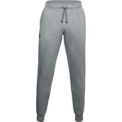 UNDER ARMOUR ADULT RIVAL FLEECE GREY JOGGER PANTS