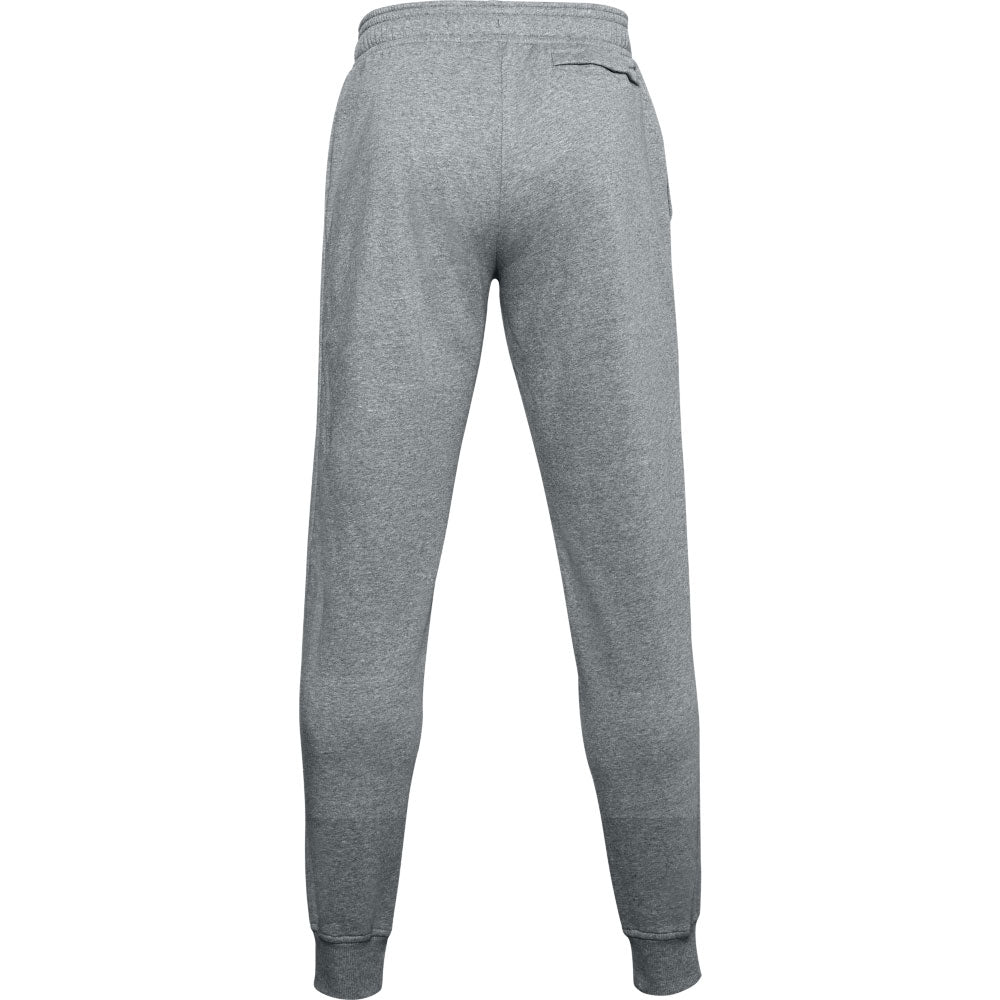 UNDER ARMOUR ADULT RIVAL FLEECE GREY JOGGER PANTS