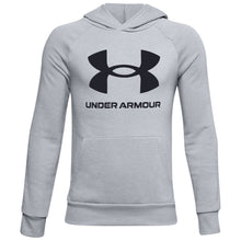 UNDER ARMOUR KIDS RIVAL FLEECE GREY HOODIE