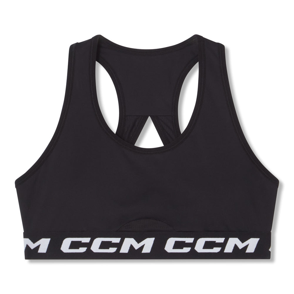 CCM Women's Black Training Sports Bra