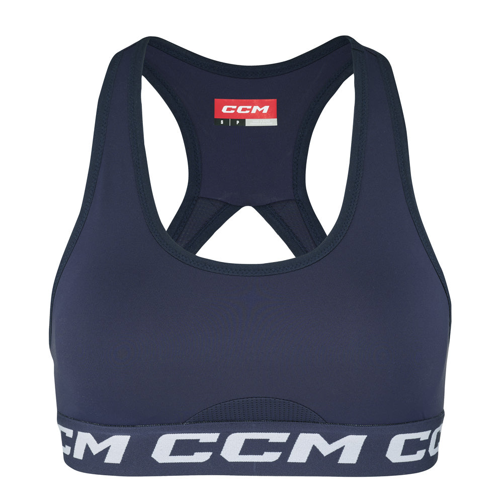 CCM Women's Navy Training Sports Bra