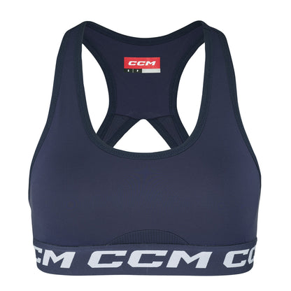 CCM Women's Navy Training Sports Bra