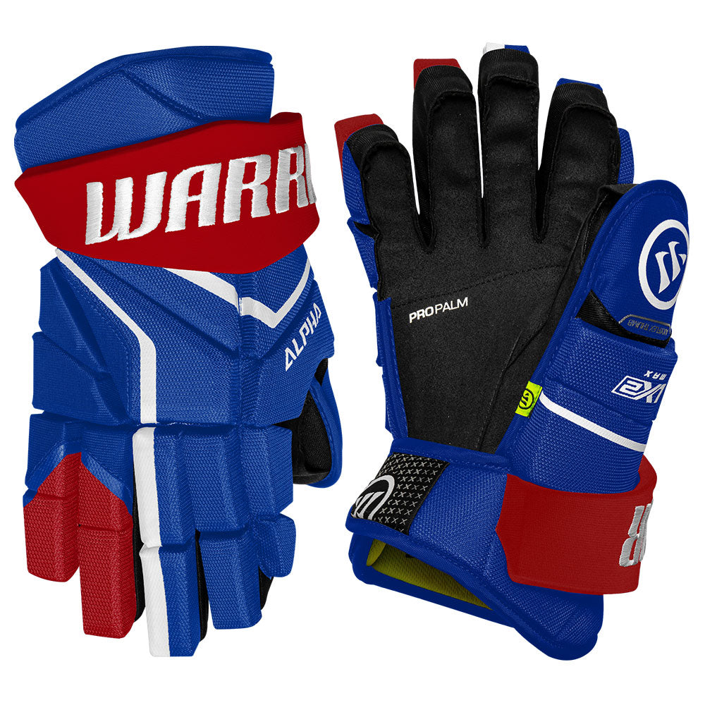 WARRIOR ALPHA LX2 MAX JUNIOR HOCKEY GLOVES