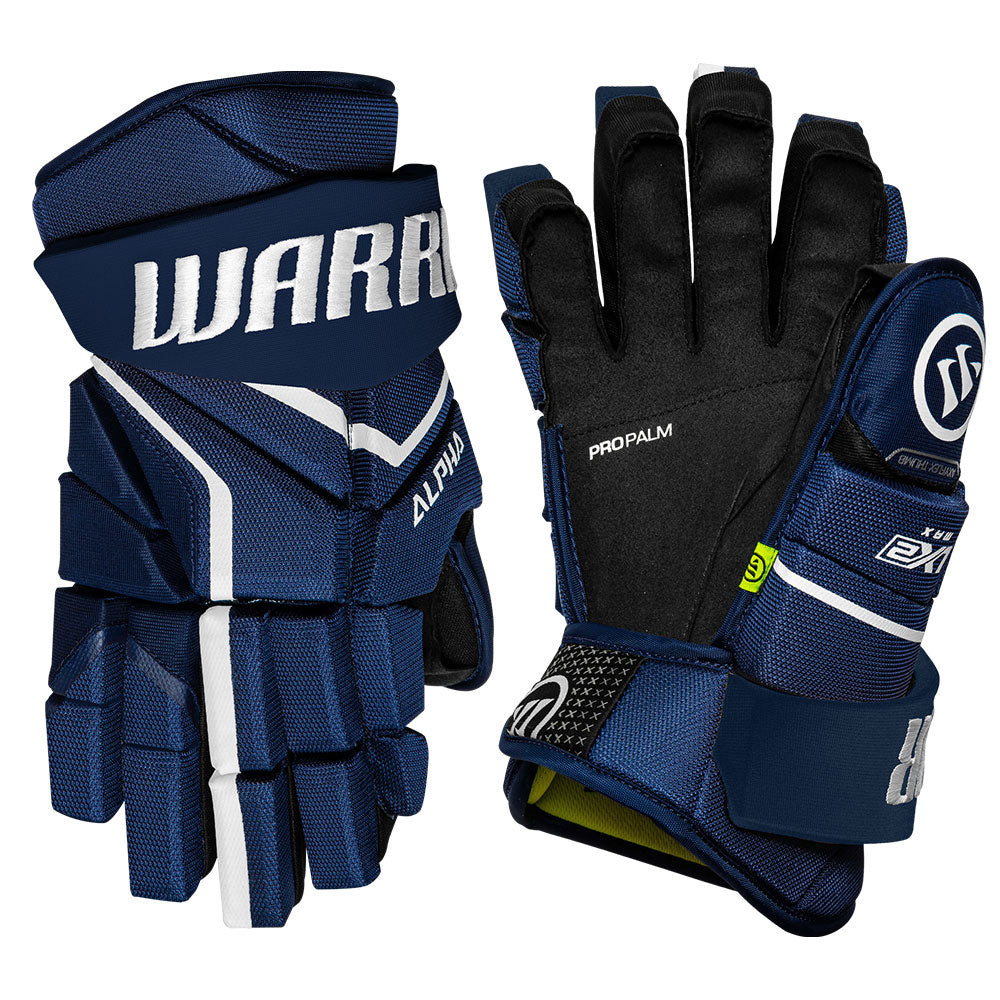 WARRIOR ALPHA LX2 MAX SENIOR HOCKEY GLOVES