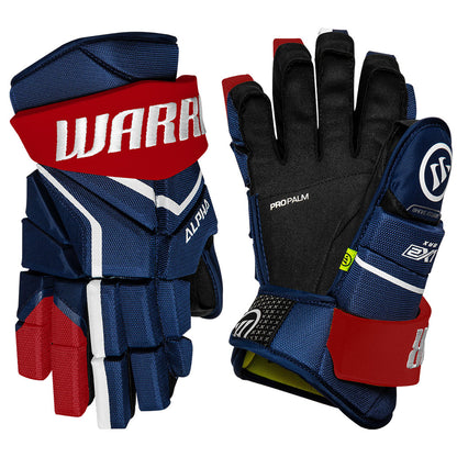 WARRIOR ALPHA LX2 MAX JUNIOR HOCKEY GLOVES