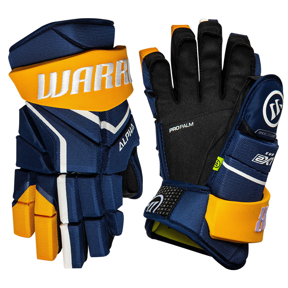WARRIOR ALPHA LX2 MAX SENIOR HOCKEY GLOVES