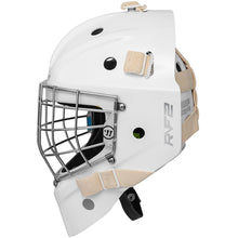 WARRIOR R/F2E JUNIOR WHITE GOALIE MASK