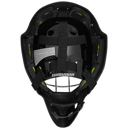 WARRIOR R/F2E SENIOR BLACK GOALIE MASK