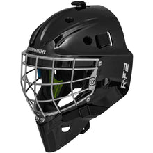 WARRIOR R/F2E SENIOR BLACK GOALIE MASK