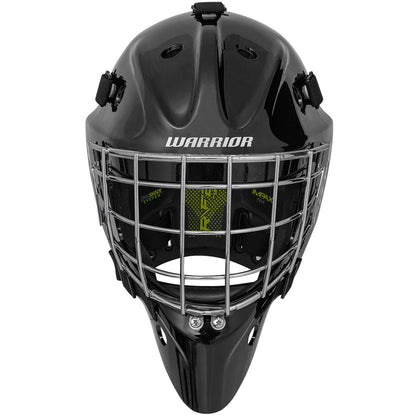 WARRIOR R/F2E SENIOR BLACK GOALIE MASK