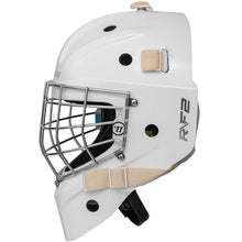 WARRIOR R/F2E SENIOR WHITE GOALIE MASK