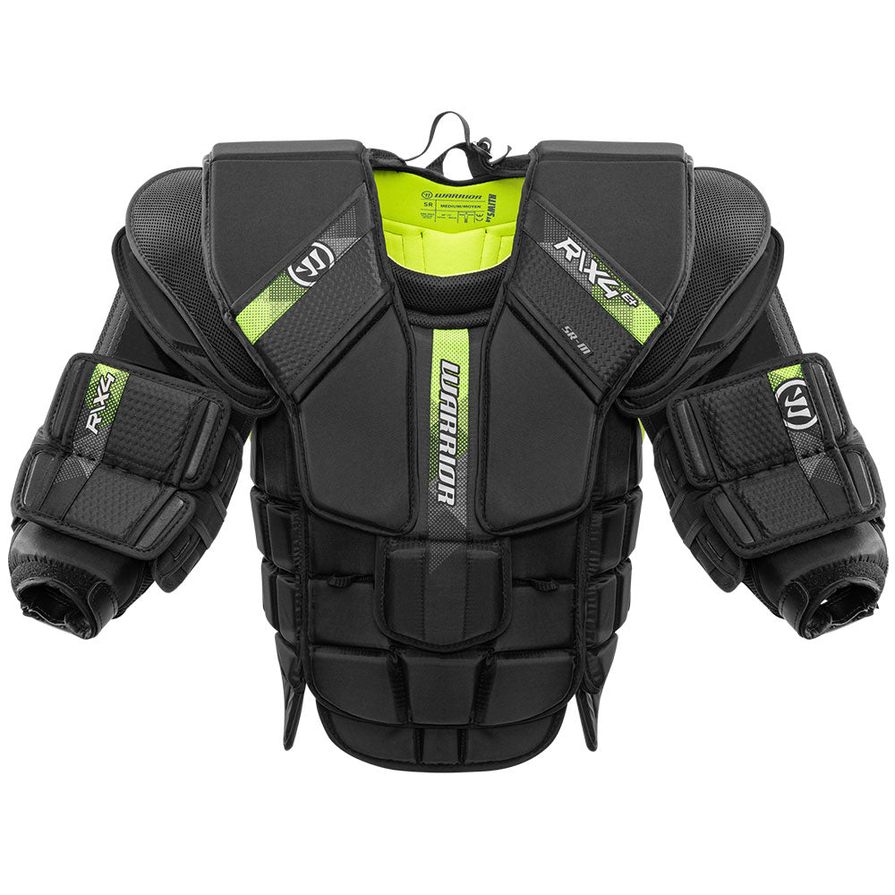 WARRIOR RITUAL X4 E+ INTERMEDIATE GOALIE CHEST PROTECTOR