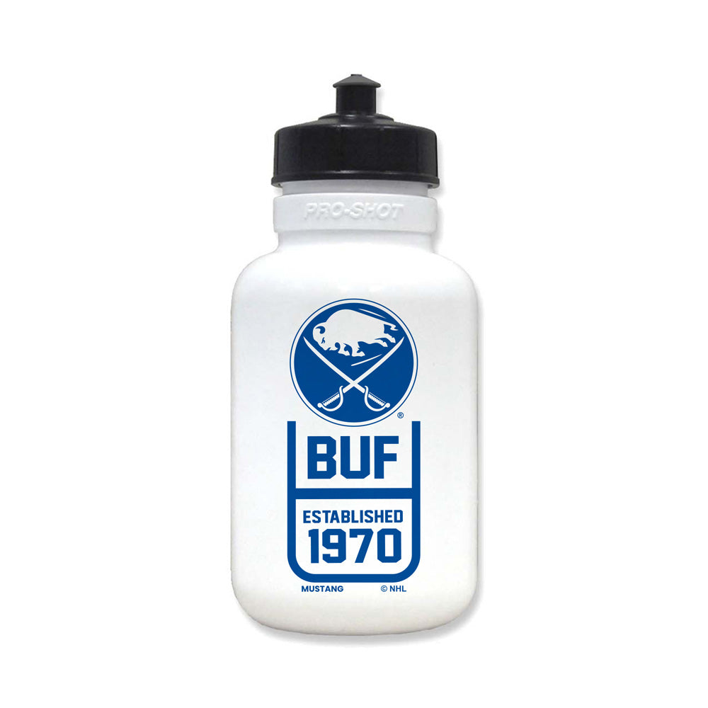 Buffalo Sabres Water Bottle 1L White