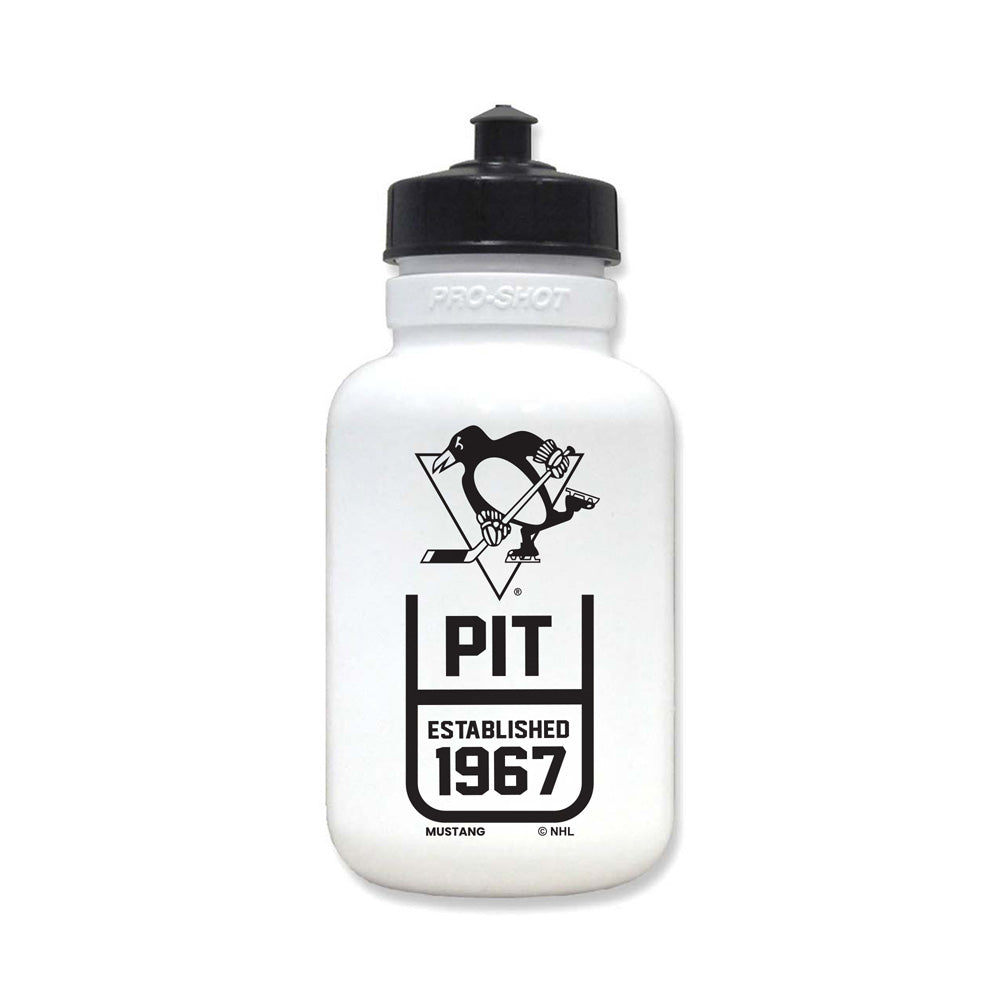 Pittsburgh Penguins Water Bottle 1L White