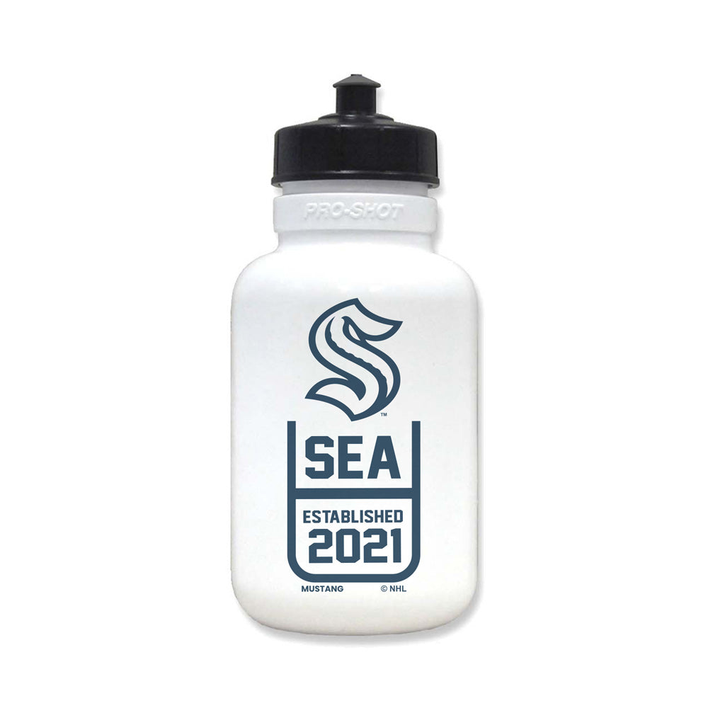 Seattle Kraken White Water Bottle