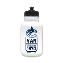 Vancouver Canucks White Water Bottle