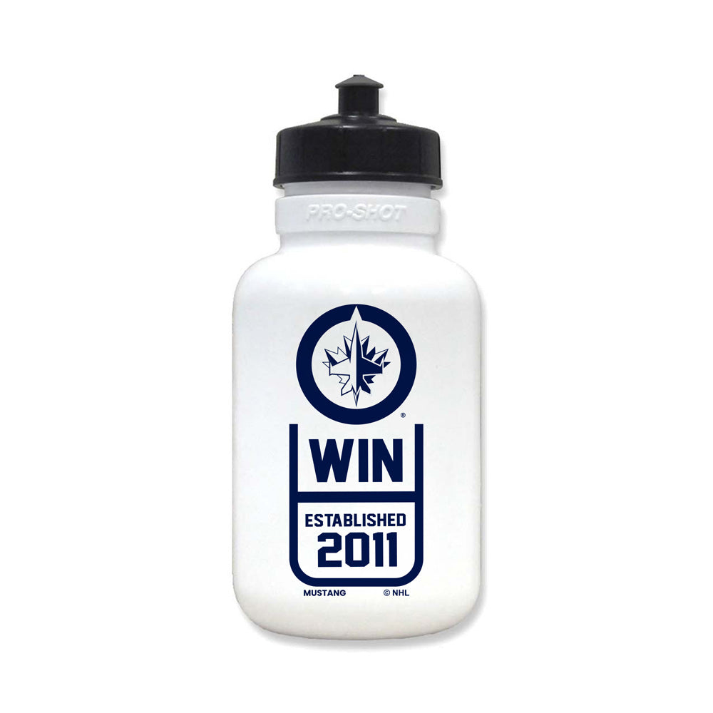 Winnipeg Jets White Water Bottle