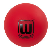 WINNWELL 65MM 50G HARD RED STREET HOCKEY BALL