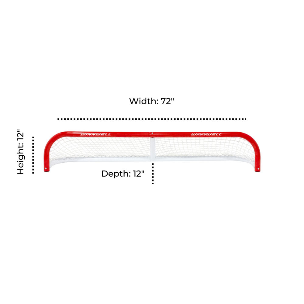 WINNWELL 6' X 1' POND HOCKEY NET