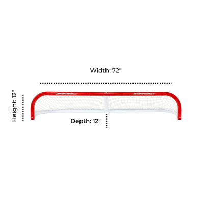 WINNWELL 6' X 1' POND HOCKEY NET