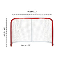 WINNWELL 72" HEAVY DUTY HOCKEY NET